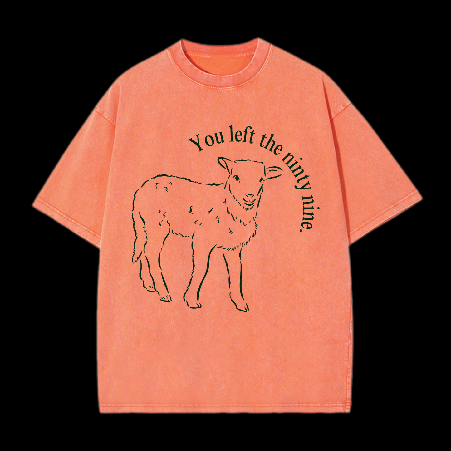 You Left The Ninty Nine Washed T-Shirt