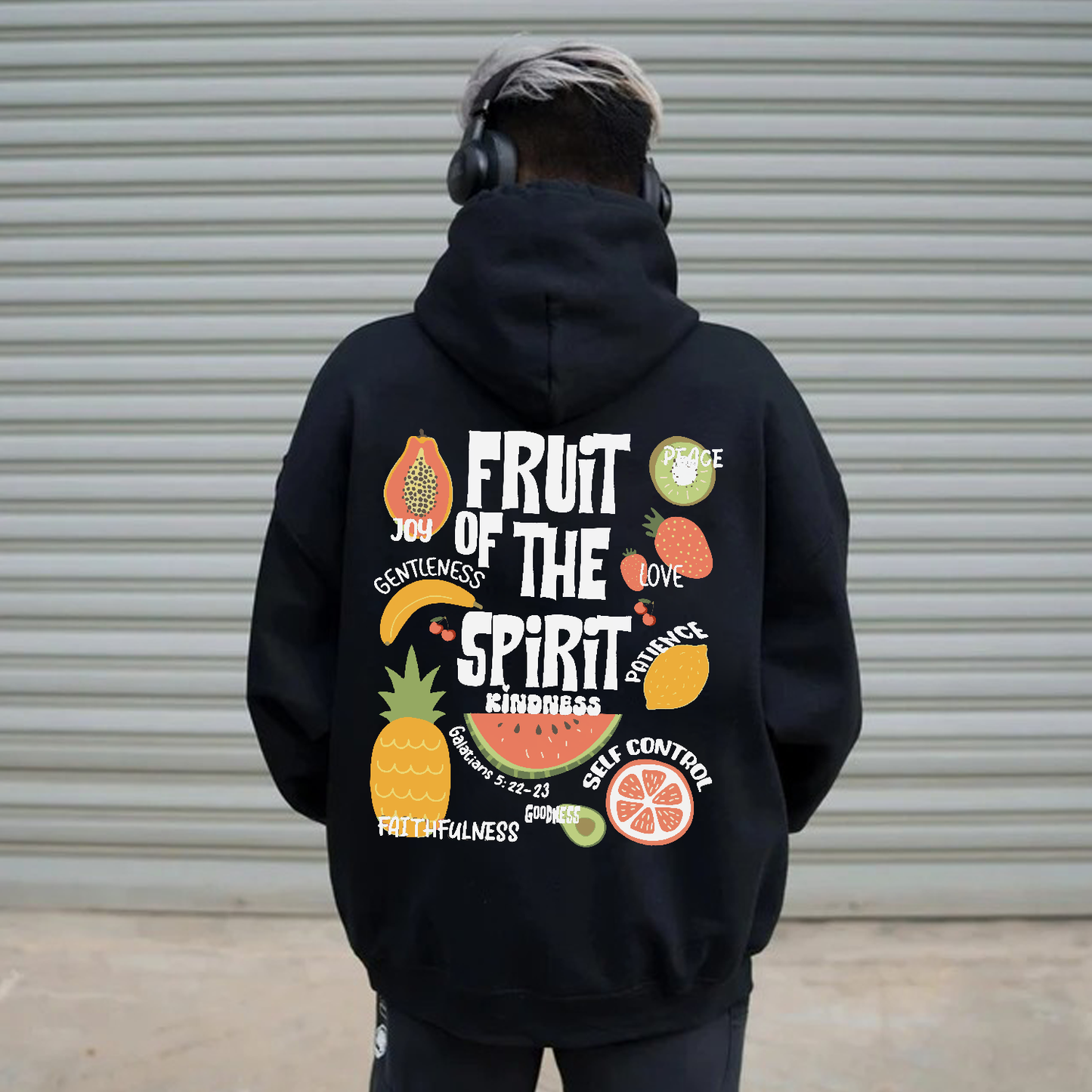 Fruit Of The Spirit Drawstring Hoodie