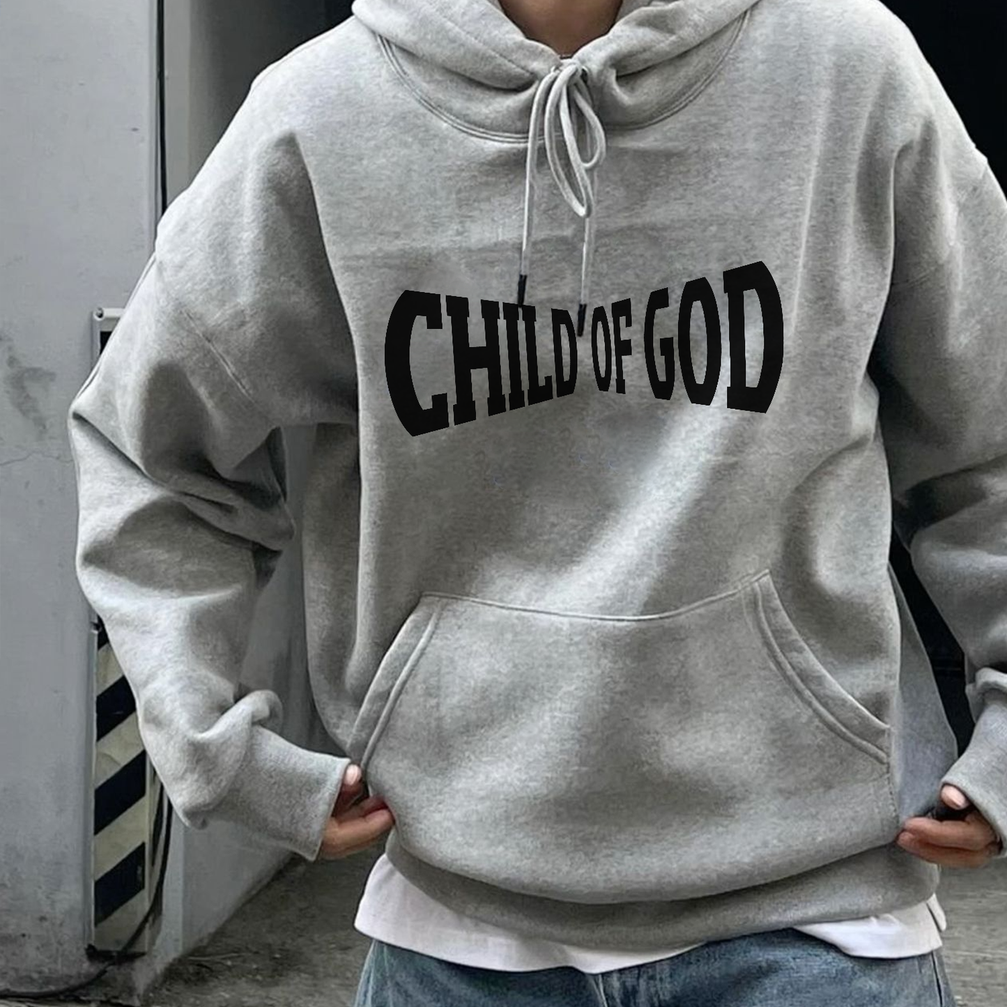 Child Of God Drawstring Hoodie