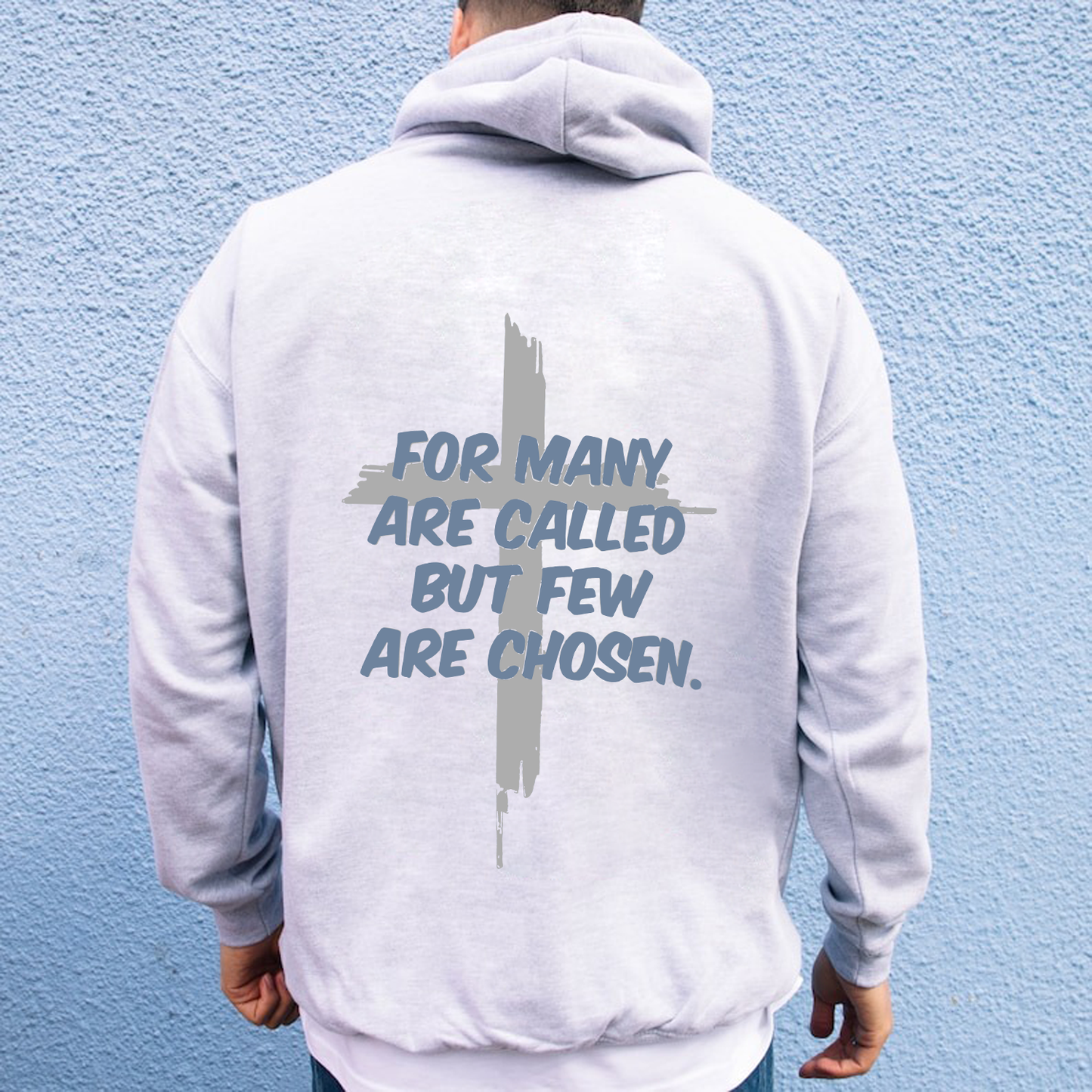 God Chose Me Drawstring Hoodie