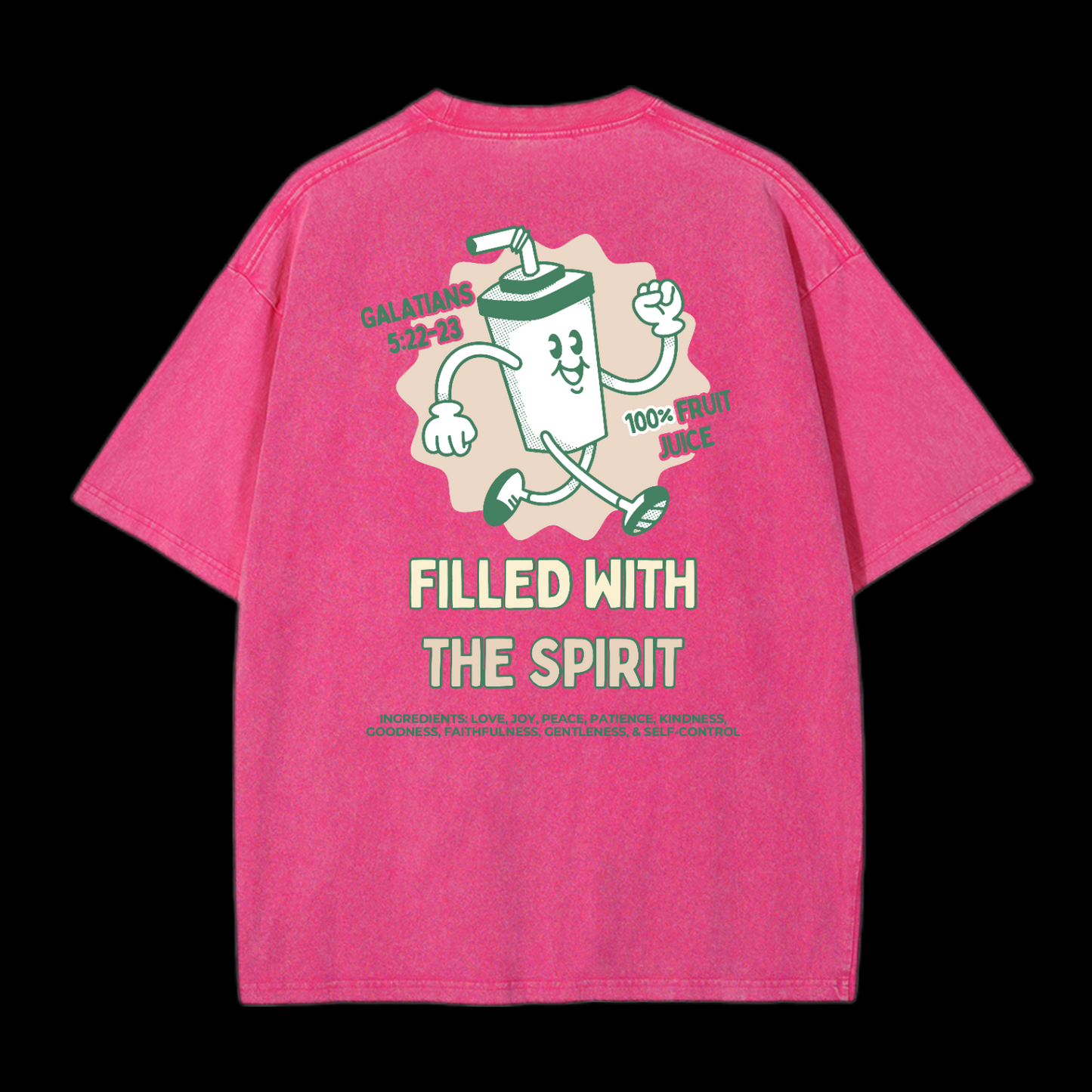 Filled With The Spirit Washed T-Shirt