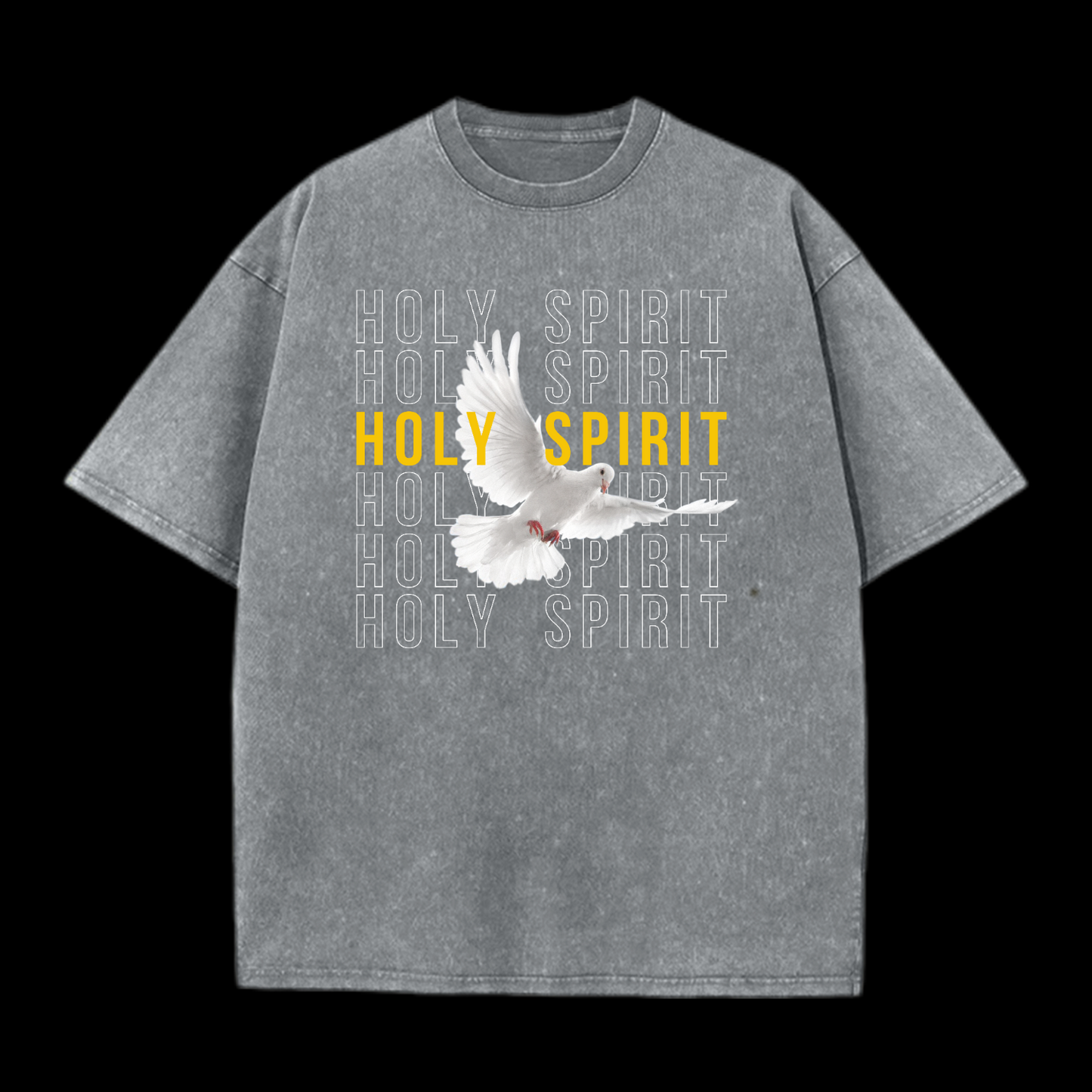Holy Spirit Dove Washed T-Shirt