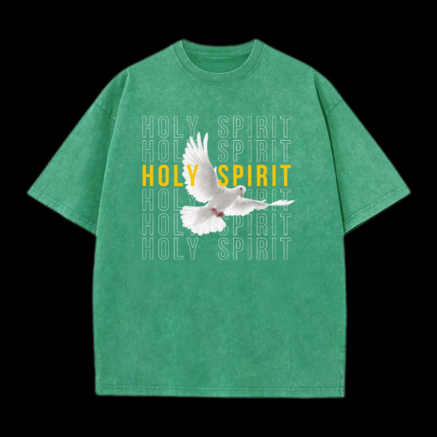 Holy Spirit Dove Washed T-Shirt