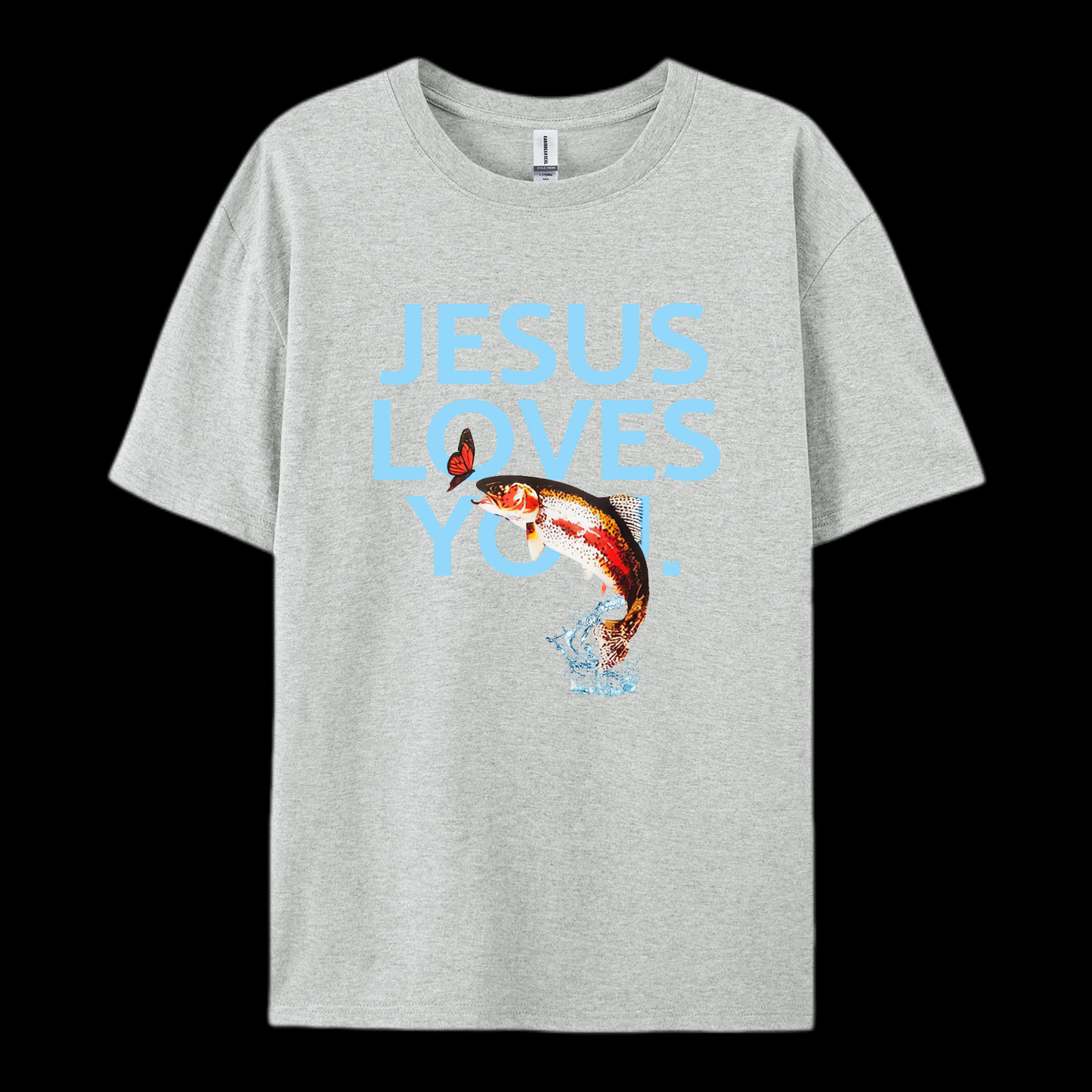 Jesus Loves You Cotton T-Shirt