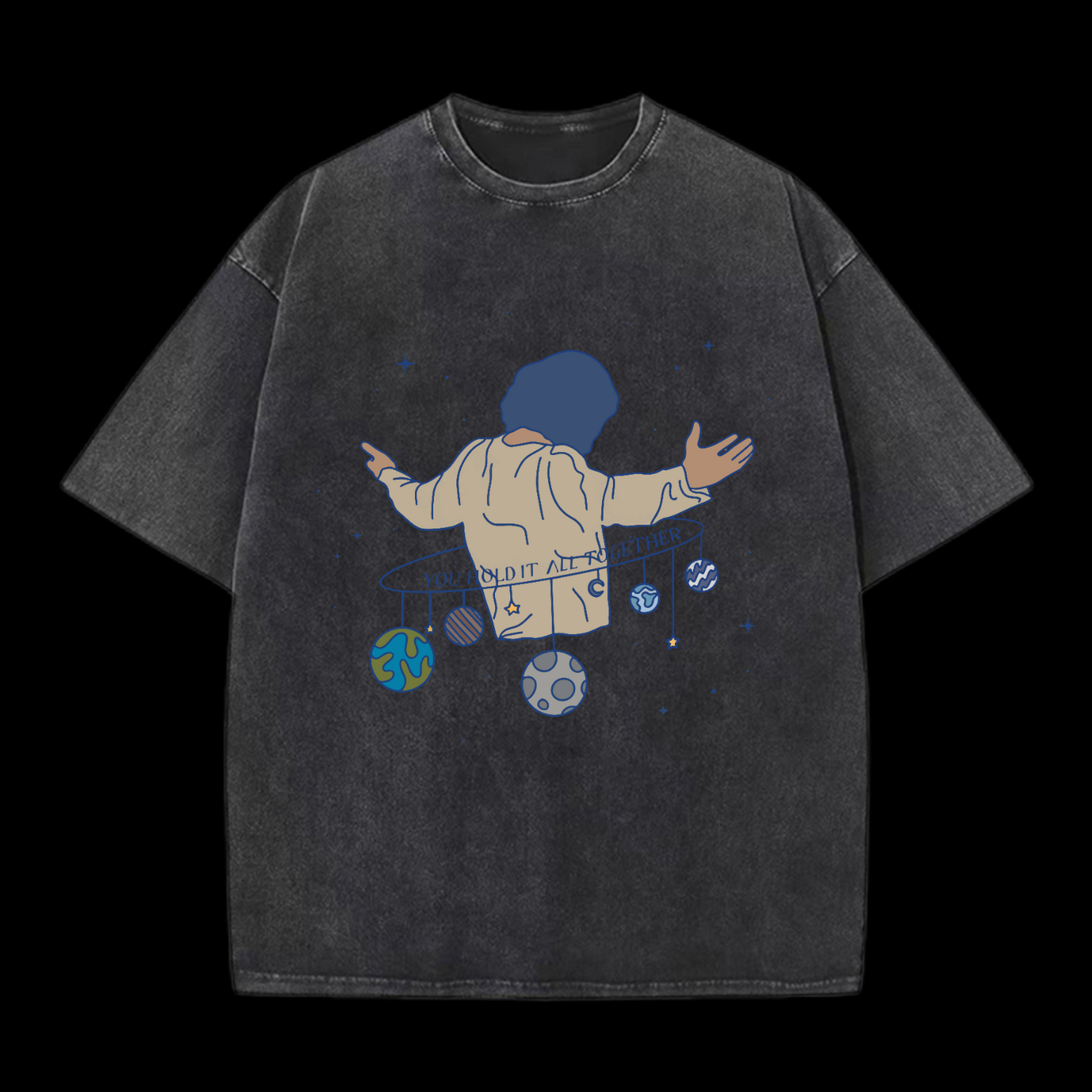 Hug Lord Washed T-Shirt