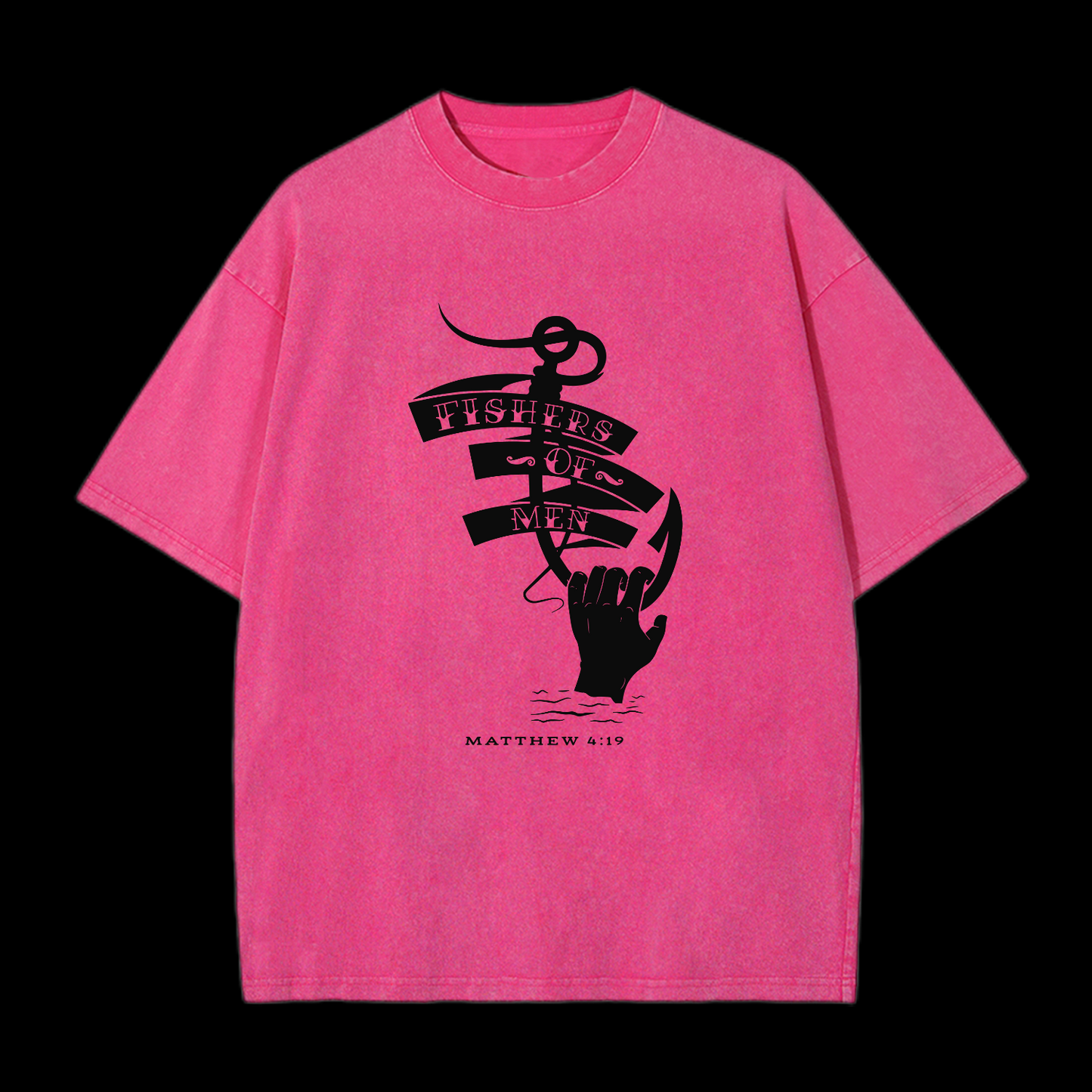 Fishers Of Men Washed T-Shirt