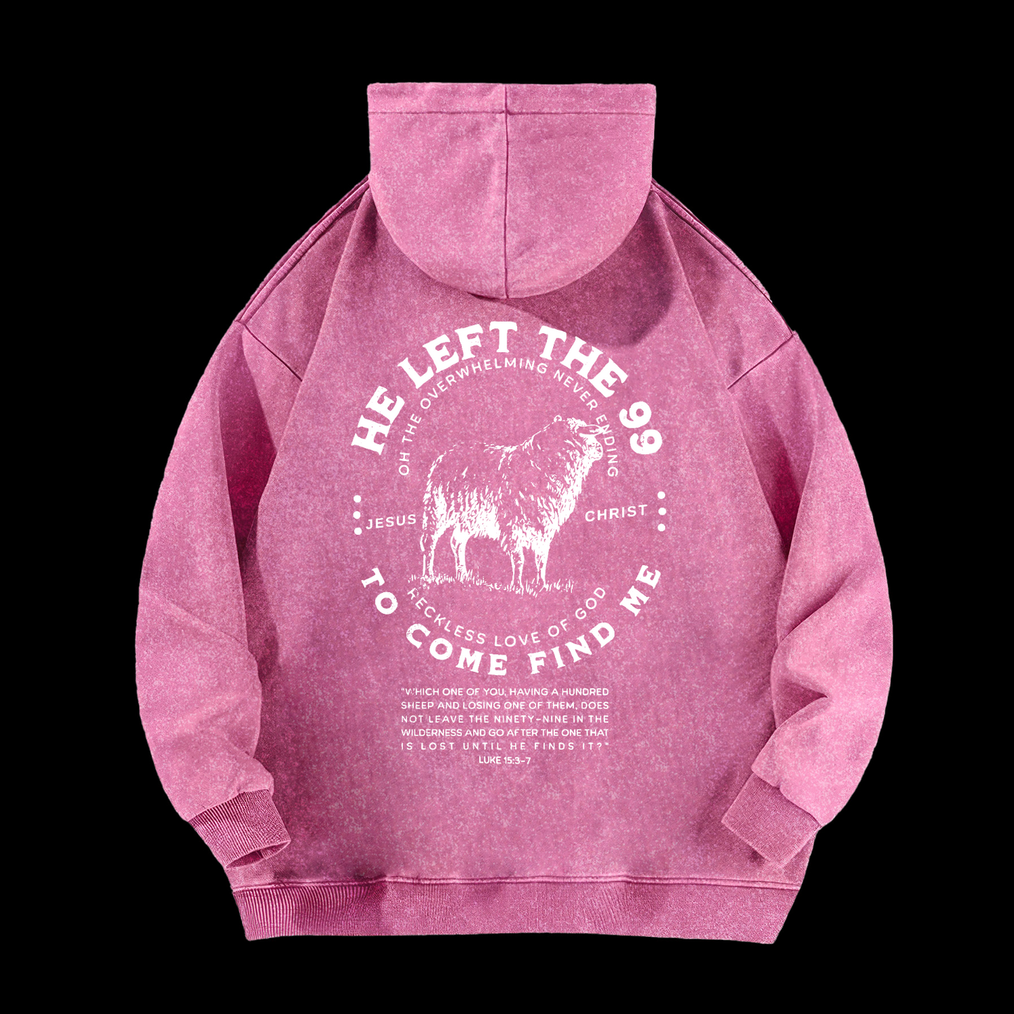 He Left The 99 Washed Hoodie