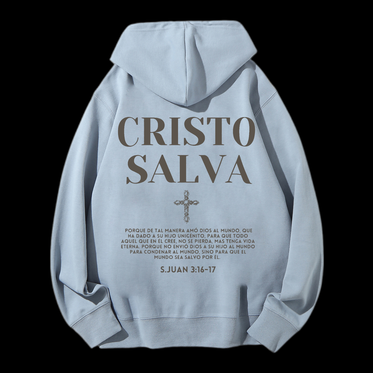 Cristo Salva Drawstring Hoodie