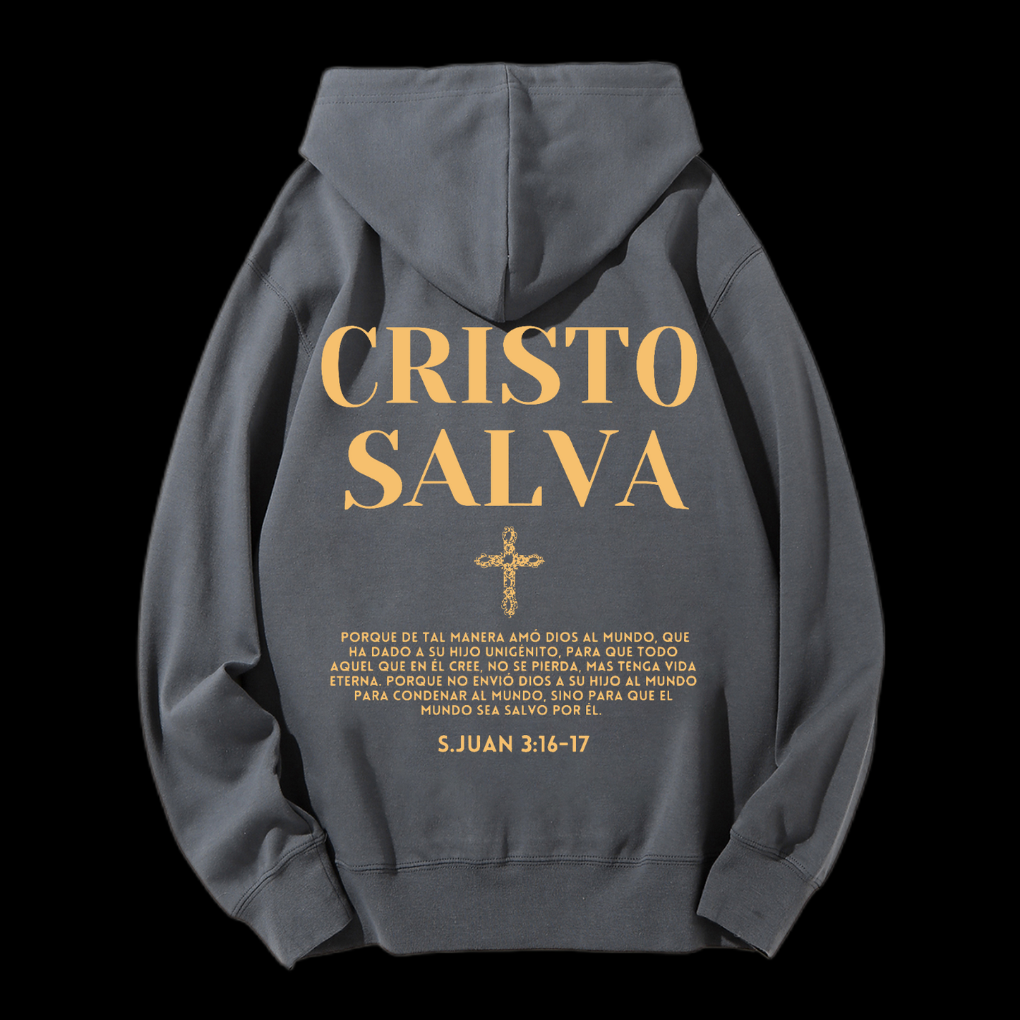 Cristo Salva Drawstring Hoodie