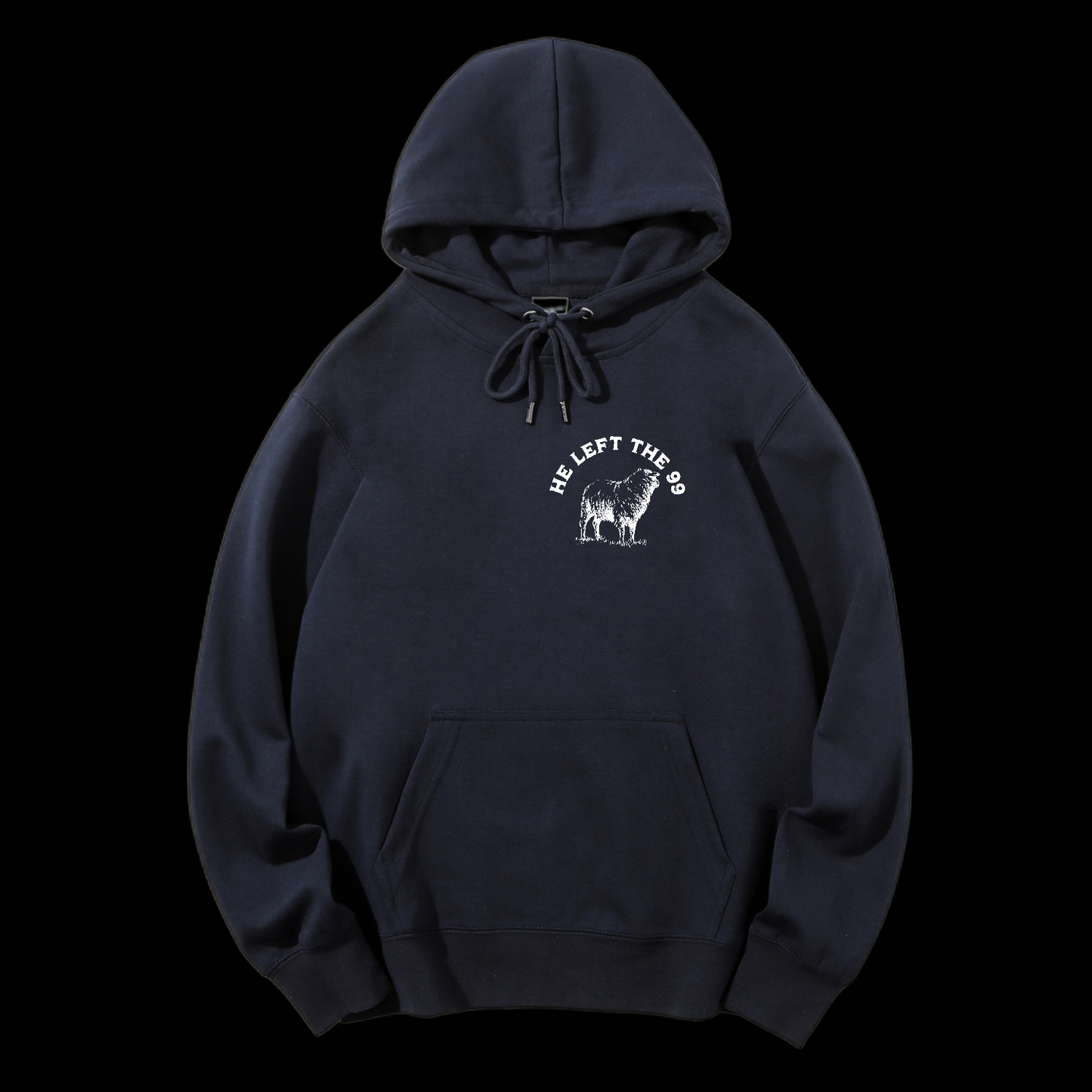 He Left The 99 Drawstring Hoodie