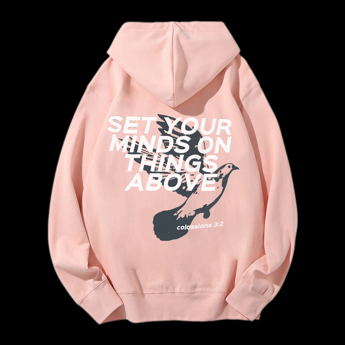 Set Your Minds On Things Above Drawstring Hoodie