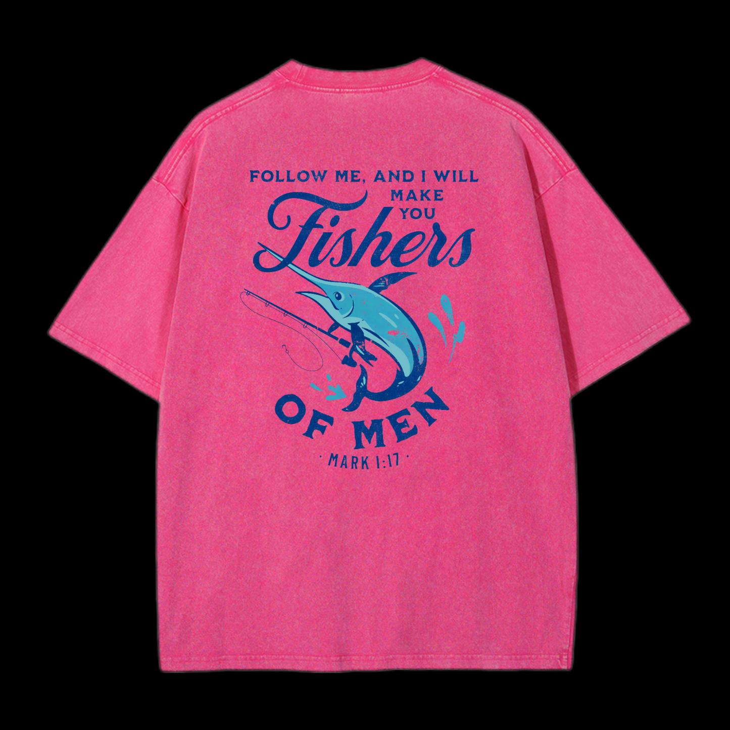 Fishers Of Men Washed T-Shirt