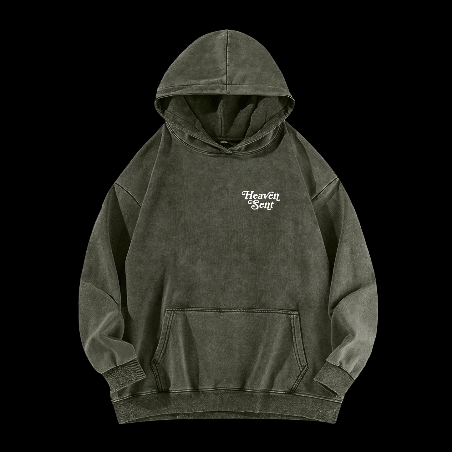 Spanish God Bless You Washed Hoodie