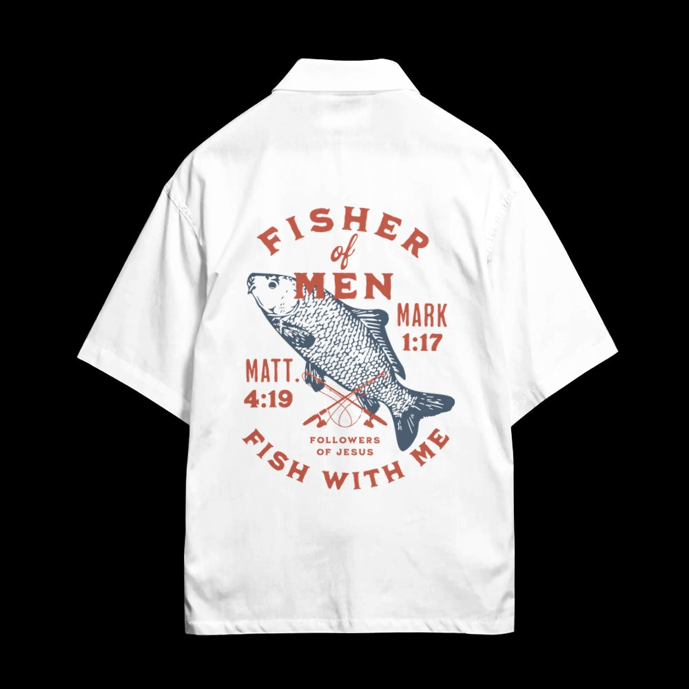Fisher Of Men Cuban Collar Shirt
