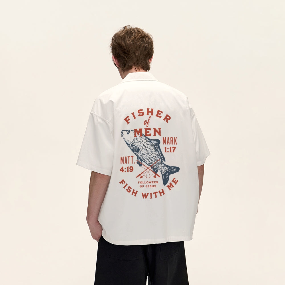 Fisher Of Men Cuban Collar Shirt