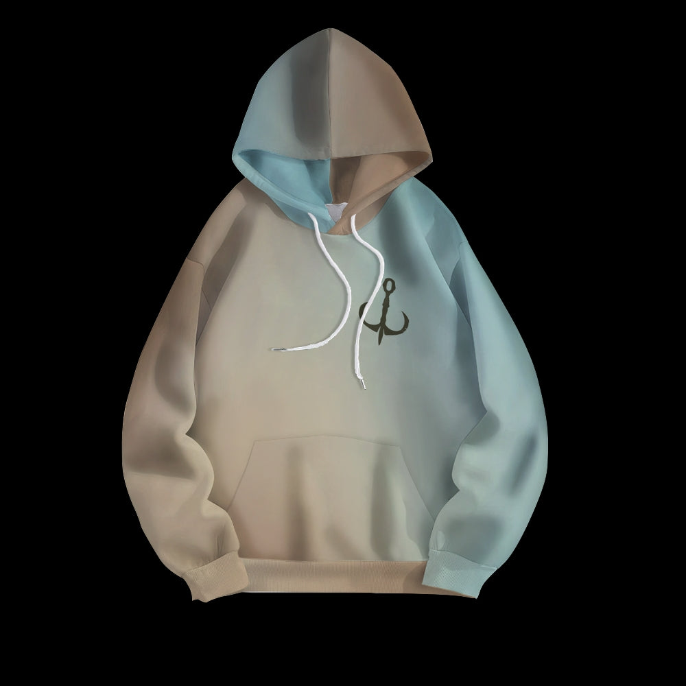 Jesus Made Me A Fisher Of Man Printed Drawstring Hoodie