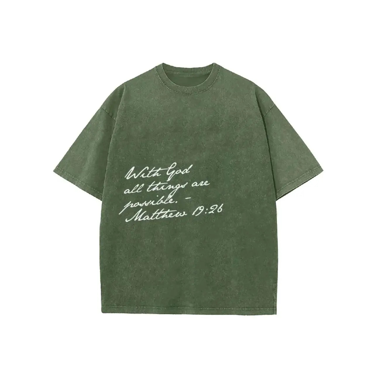Matthew 1926 Unisex Washed T-Shirt