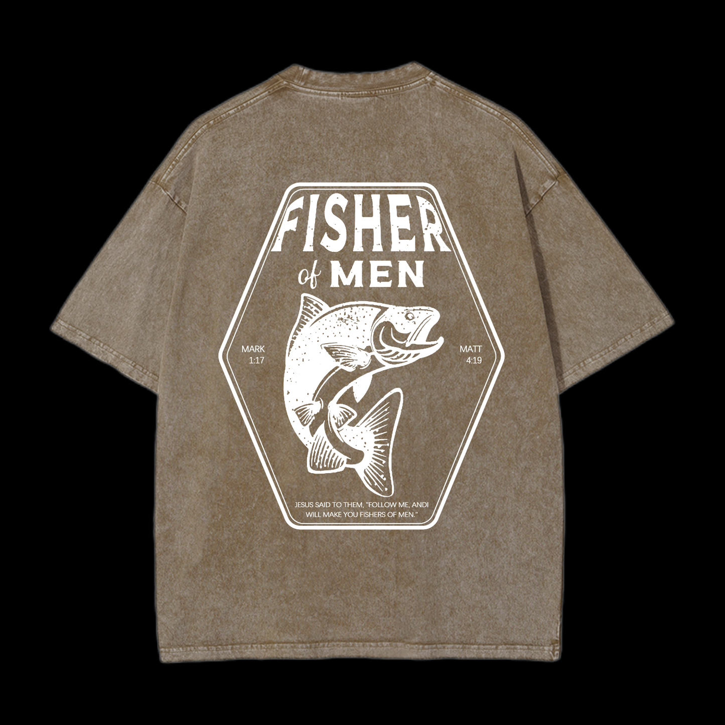 Fisher Of Men Washed T-Shirt