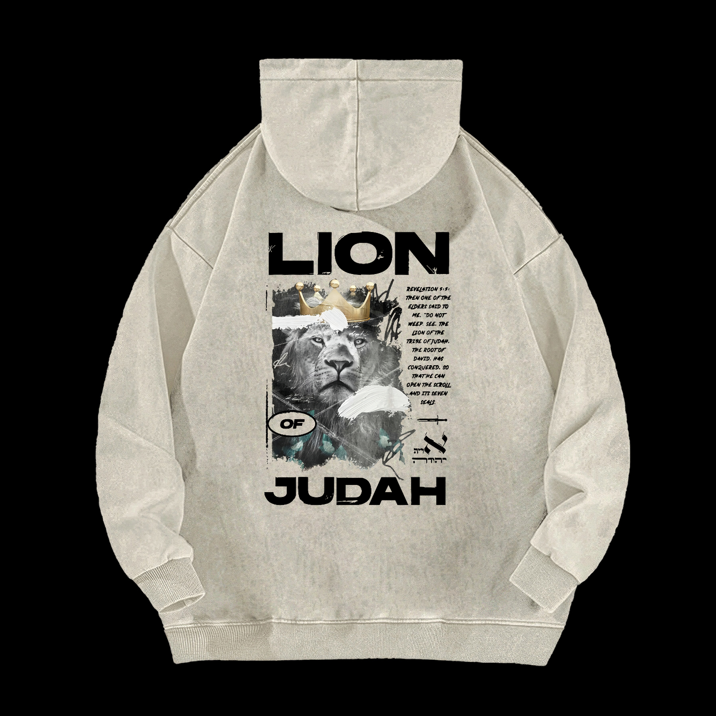 Lion Of Judan Washed Hoodie