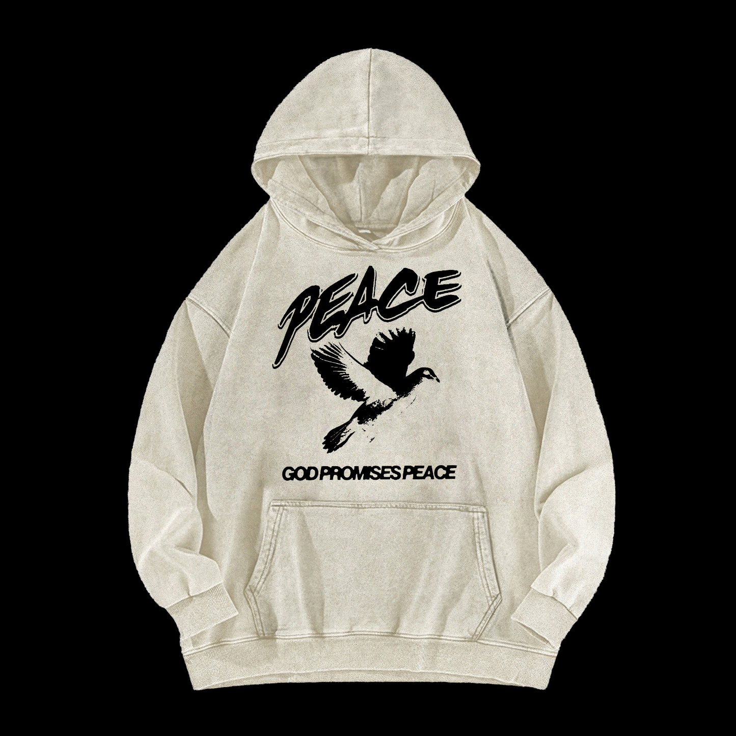 Peace Washed Hoodie