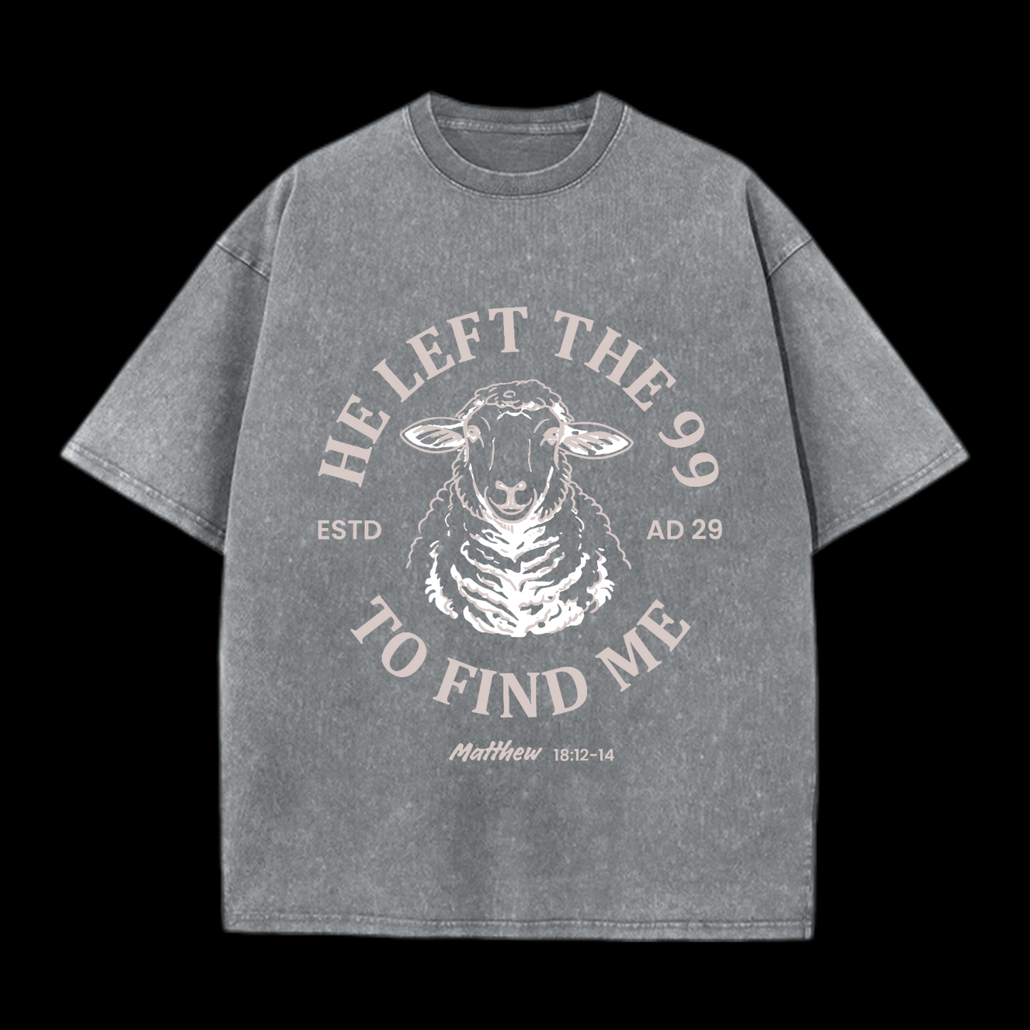 He Left The 99 Washed T-Shirt