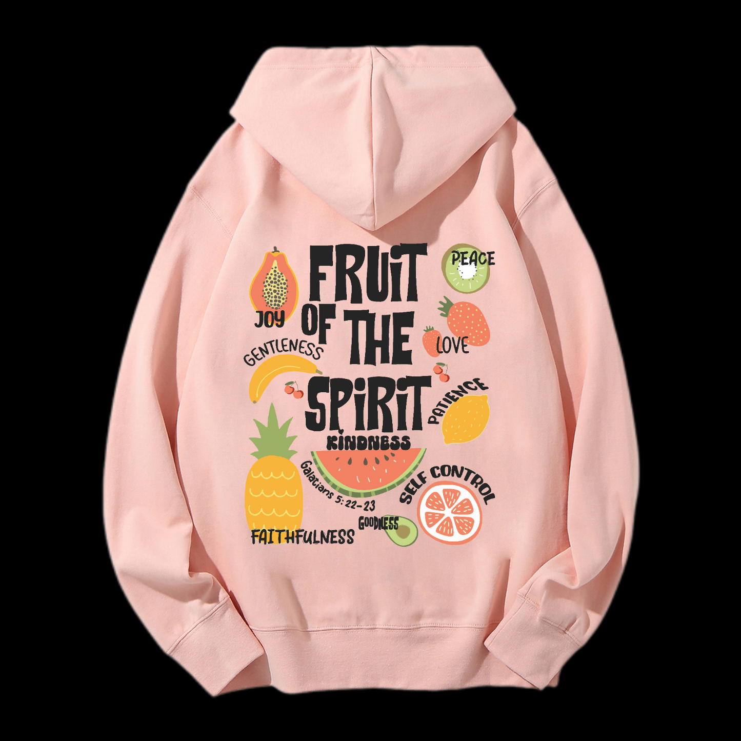 Fruit Of The Spirit Drawstring Hoodie