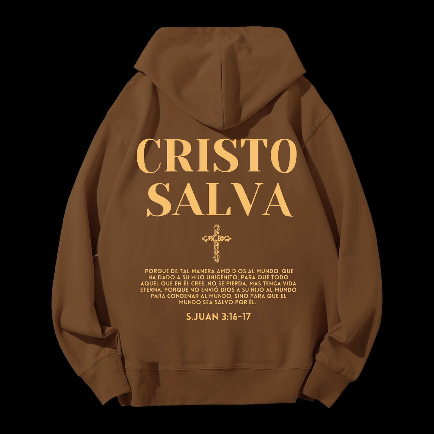 Cristo Salva Drawstring Hoodie