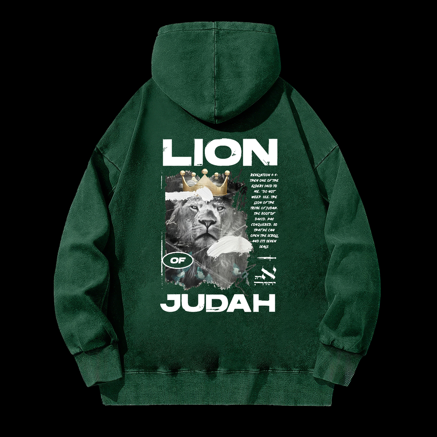 Lion Of Judan Washed Hoodie