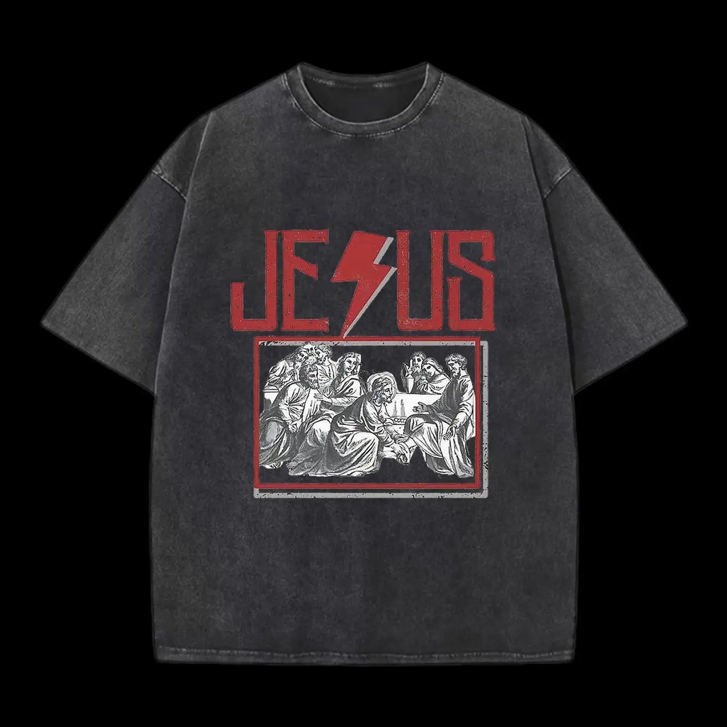 Jesus Christian Washed T-Shirt