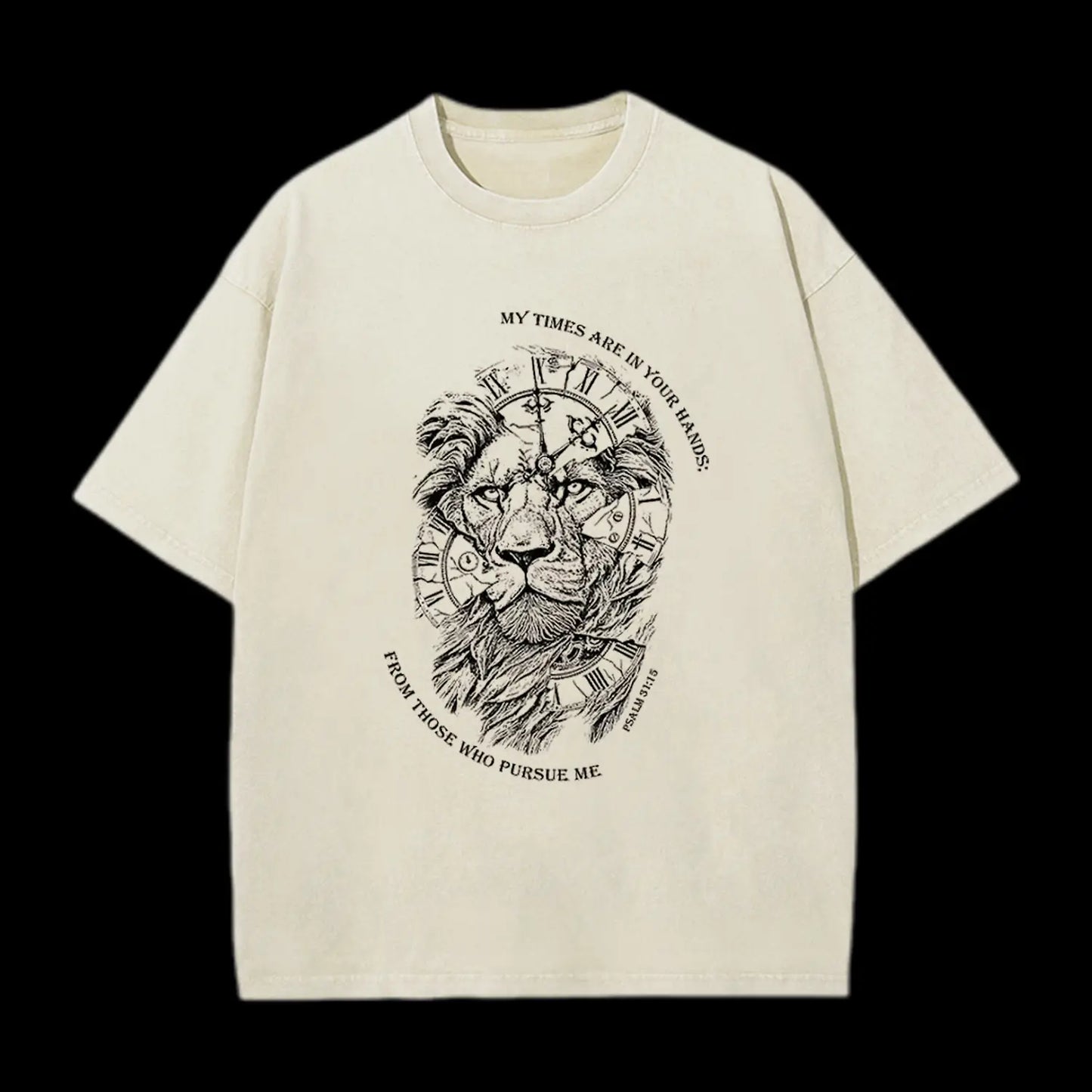 My Times Are In Your Hands Christian Washed T-Shirt