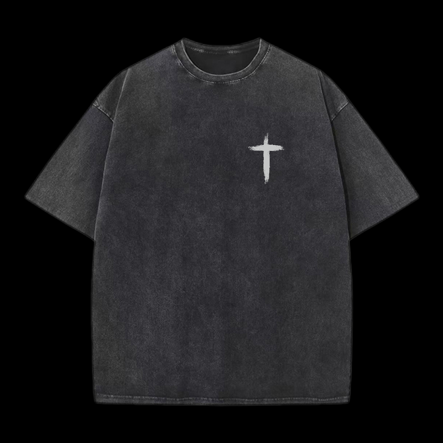 I Live For Him Washed T-Shirt