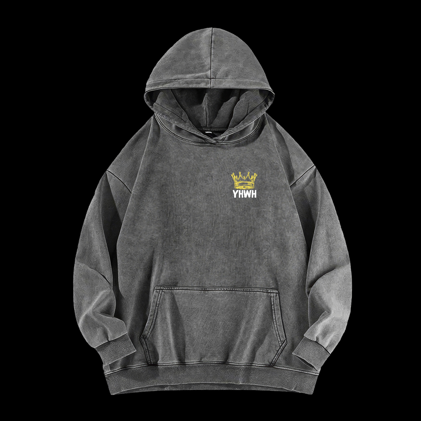 Yhwh Not My Way Washed Hoodie