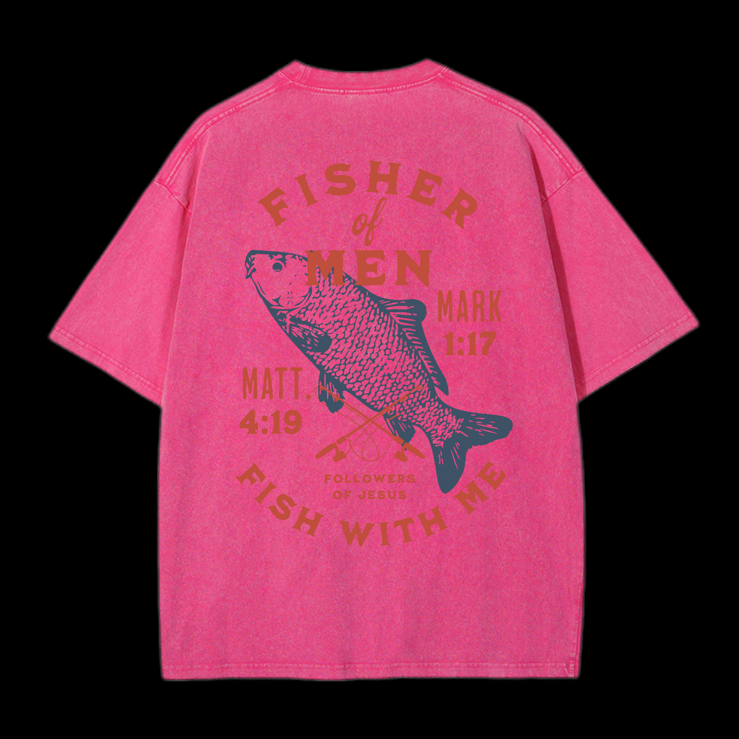 Fisher Of Men Washed T-Shirt