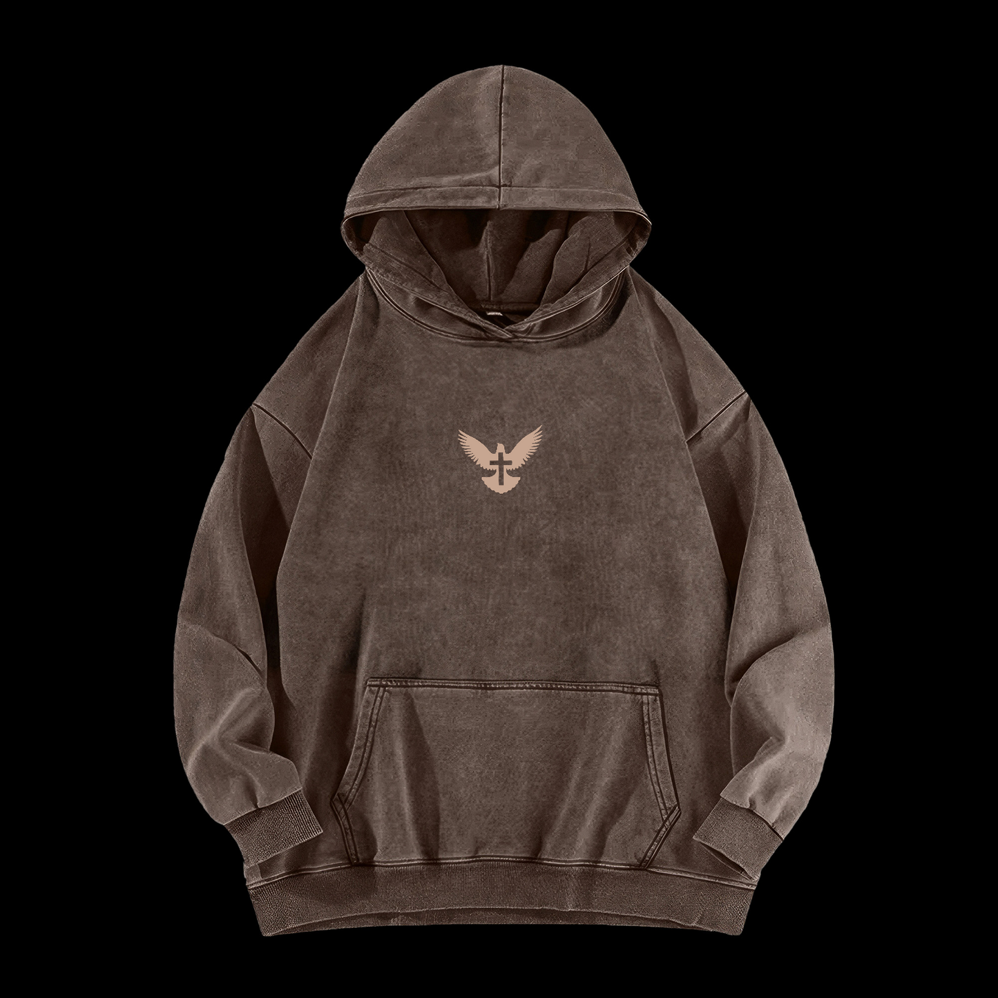 Jesus Is The Way The Truth The Life Washed Hoodie