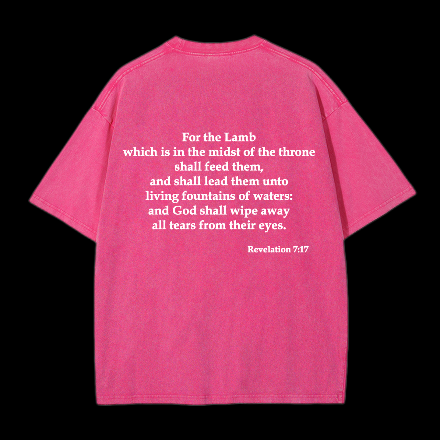 For The Lamb At The Center Washed T-Shirt