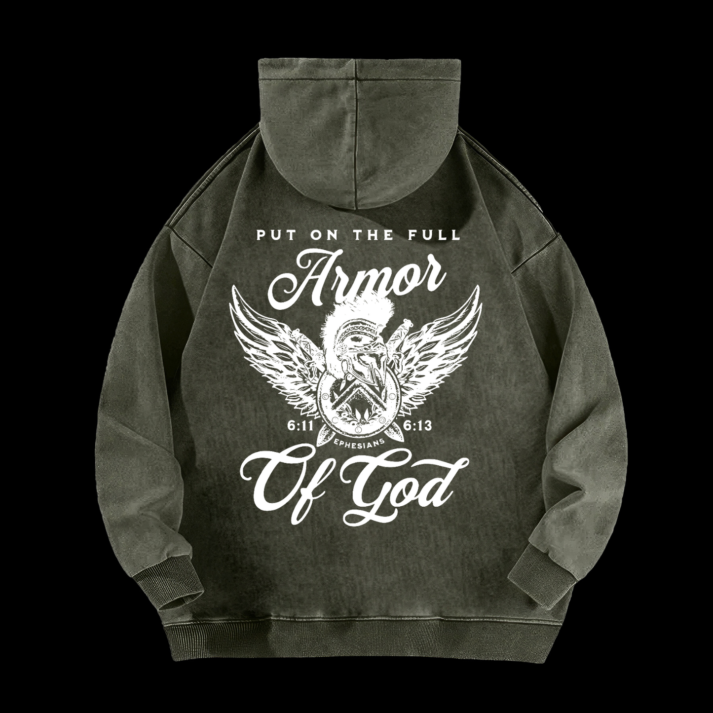 Armor Of God Washed Hoodie