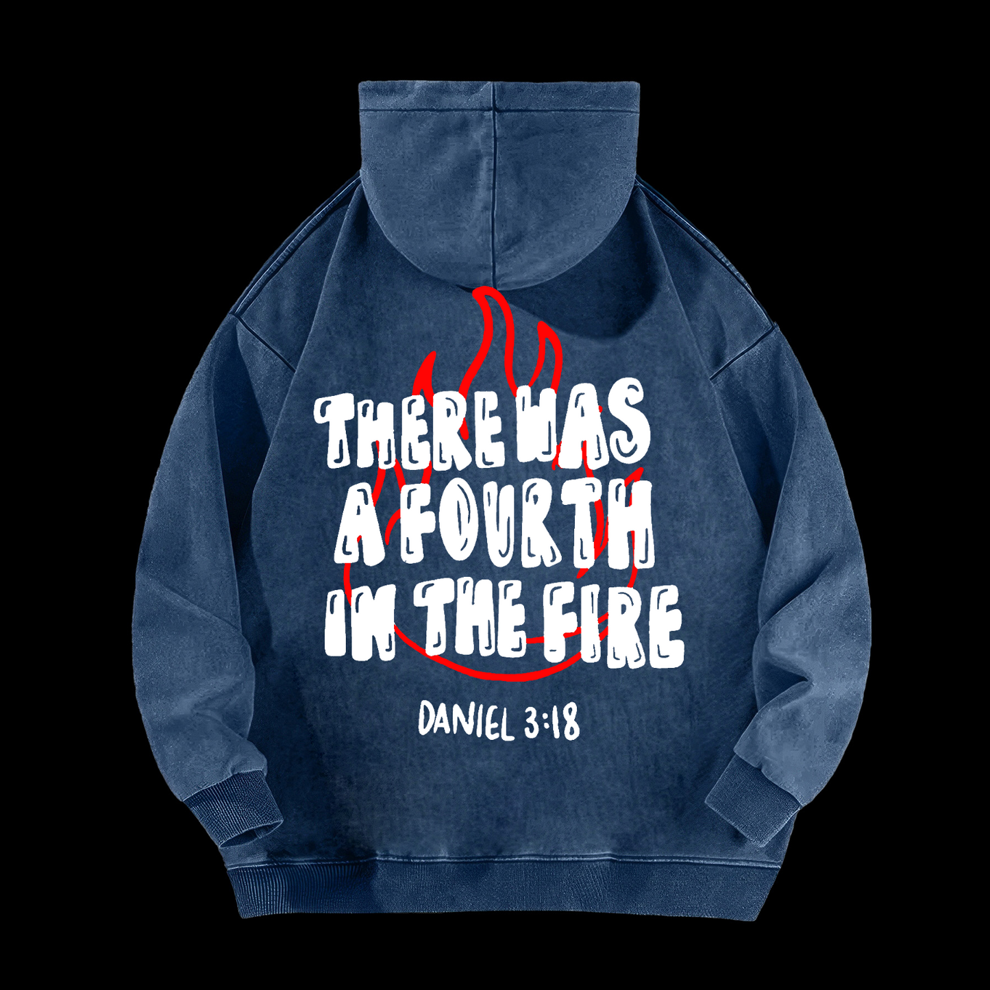 There Was A Fourth In The Fire Washed Hoodie