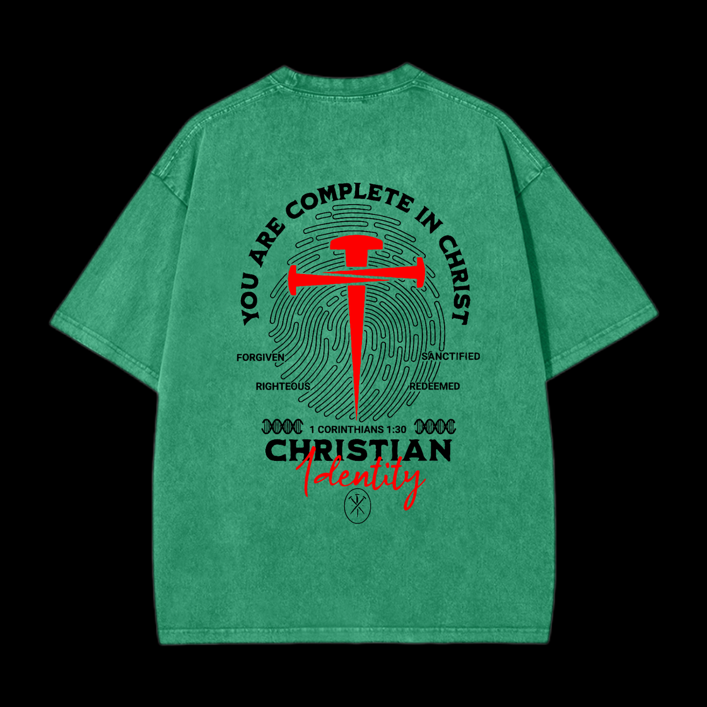 You Are Complete In Christ Washed T-Shirt