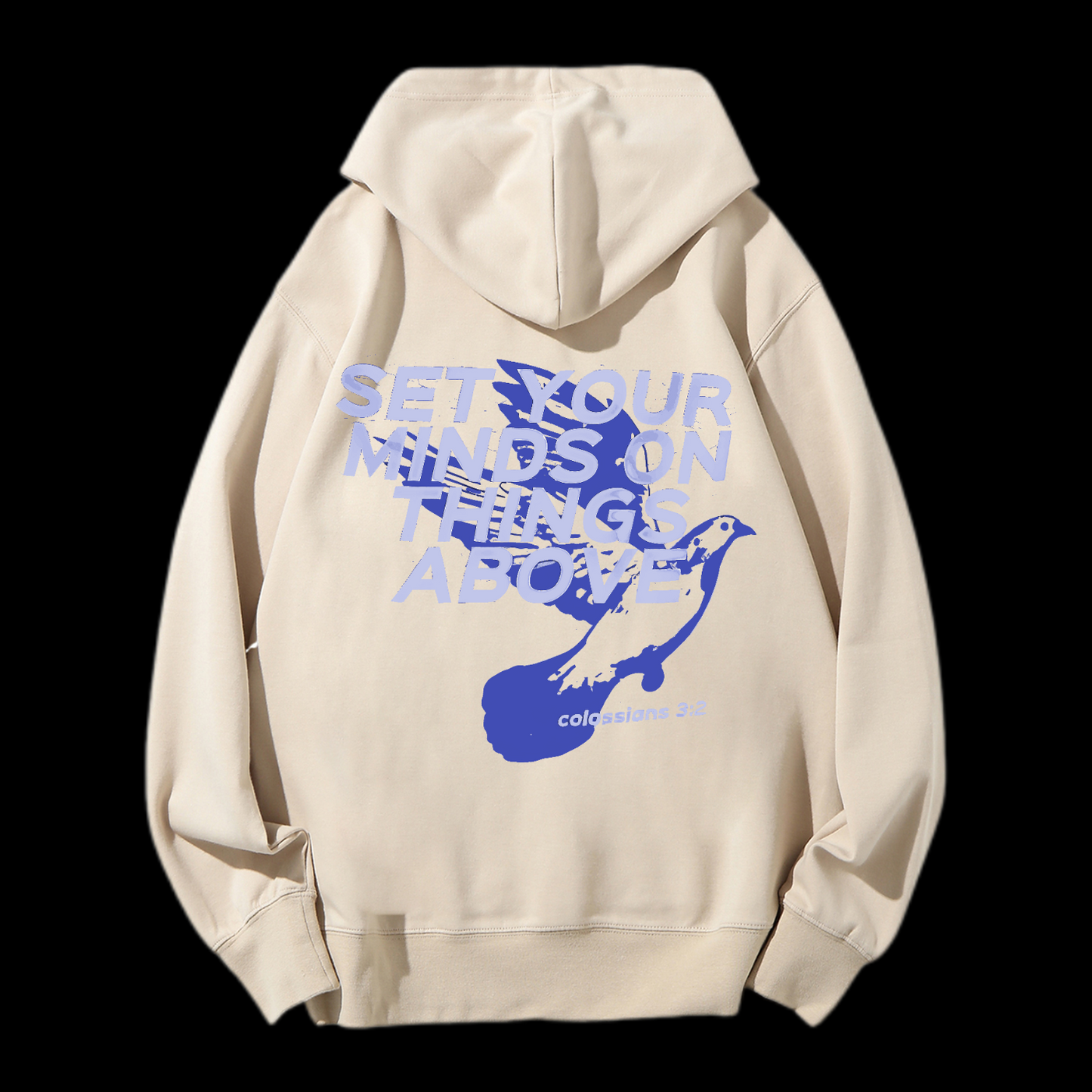 Set Your Minds On Things Above Drawstring Hoodie