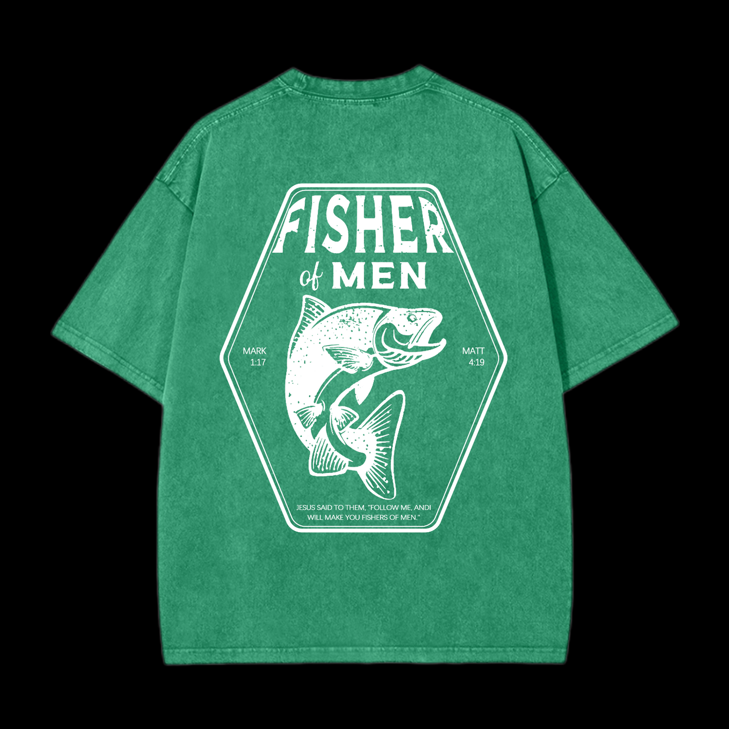 Fisher Of Men Washed T-Shirt