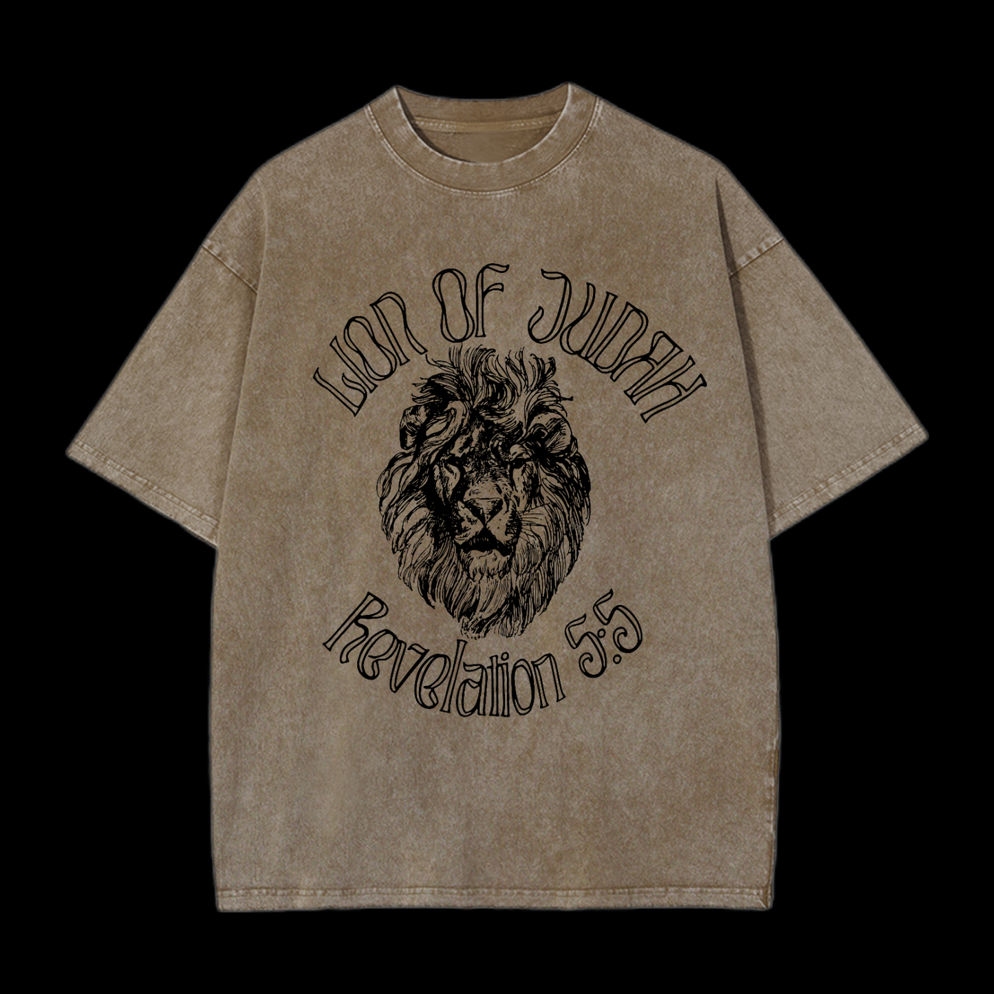 Lion Of Judah Washed T-Shirt