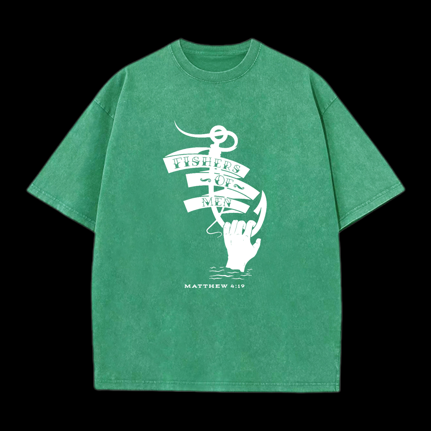 Fishers Of Men Washed T-Shirt