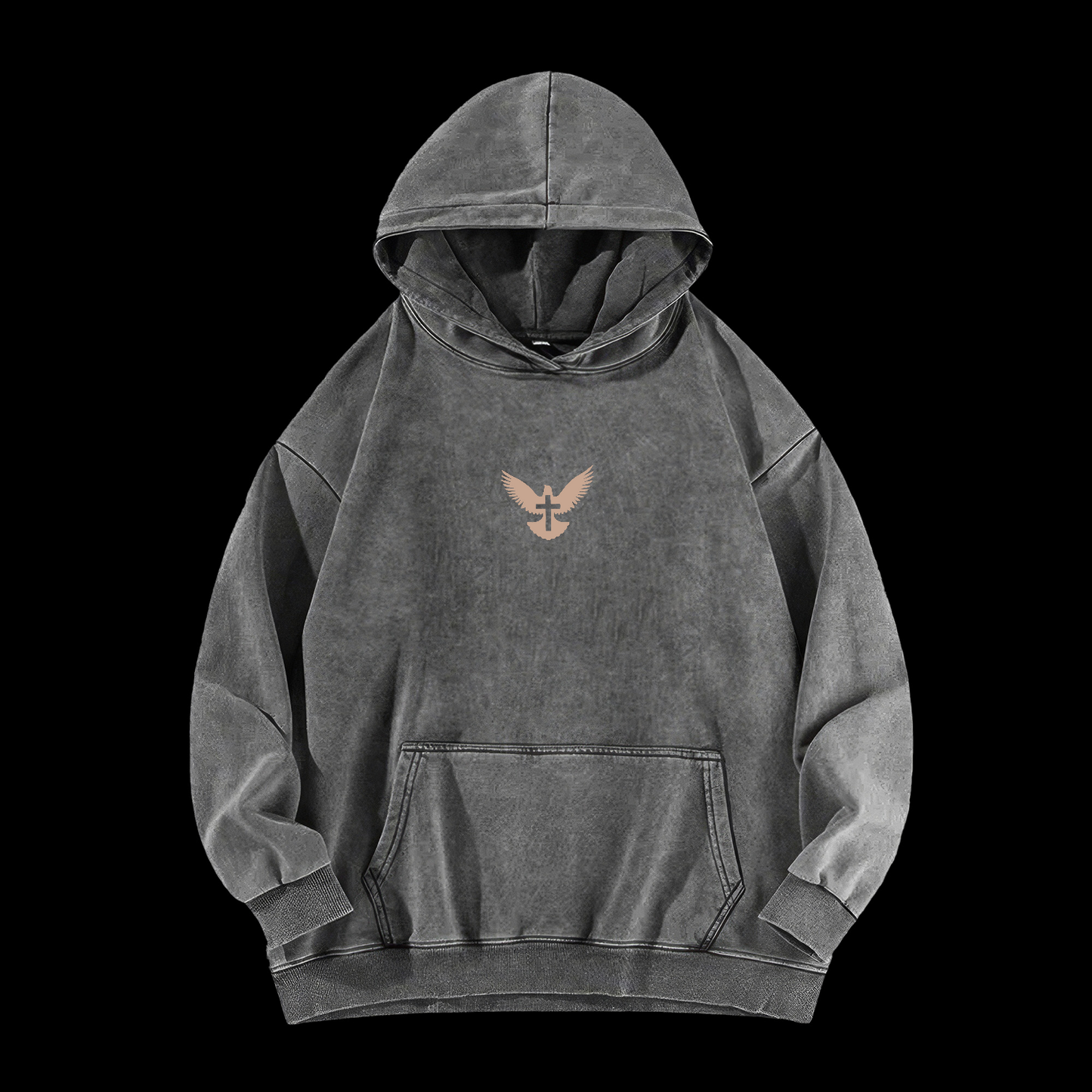 Jesus Is The Way The Truth The Life Washed Hoodie