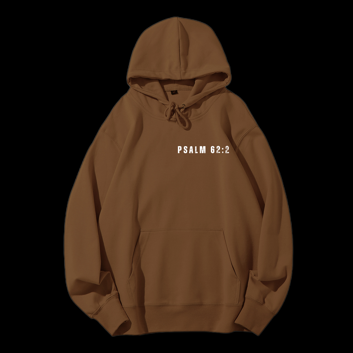 Psalm 62:2 Drawstring Hoodie