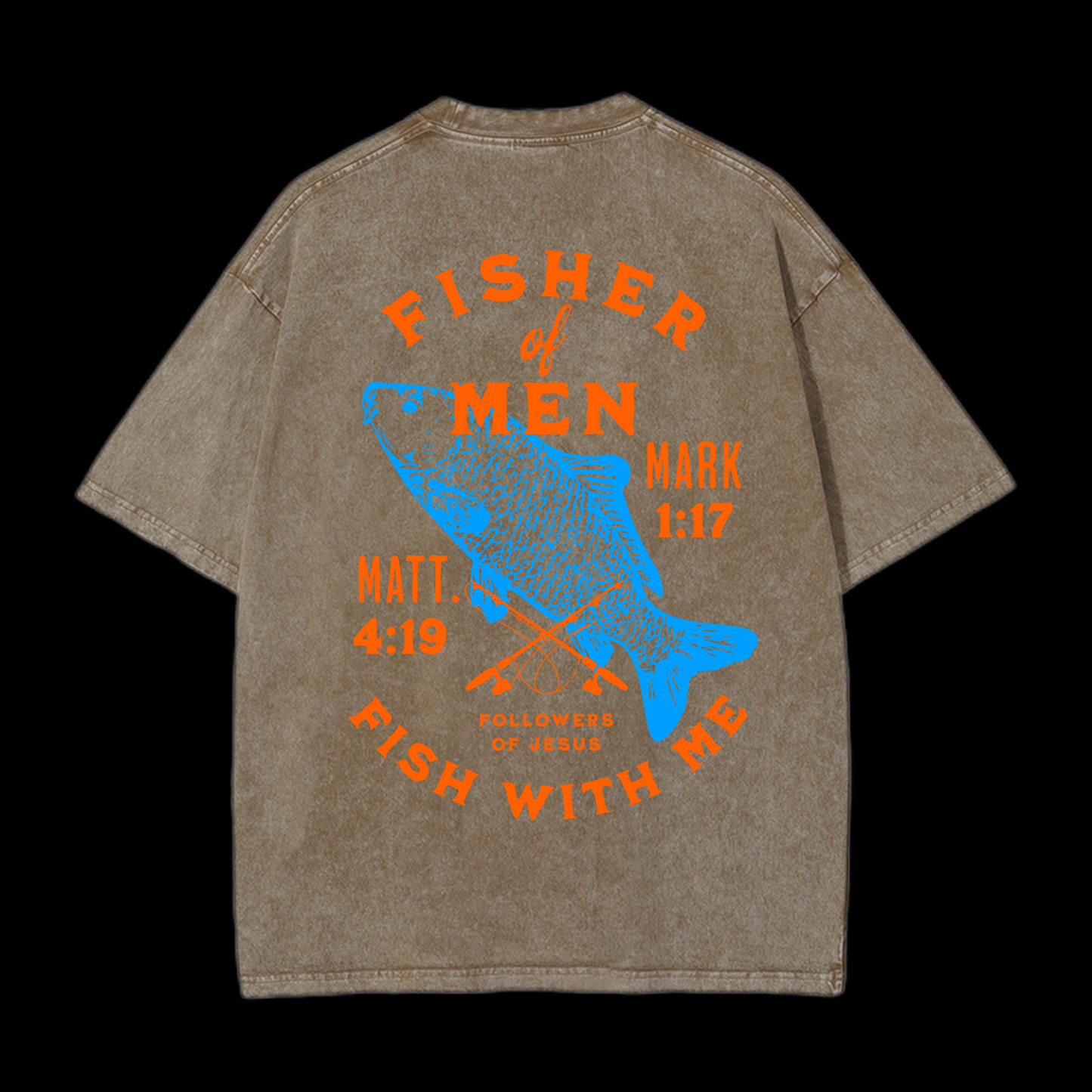 Fisher Of Men Washed T-Shirt