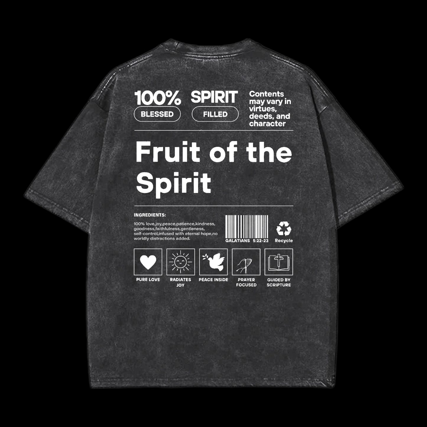 Fruit Of The Spirit Washed T-Shirt