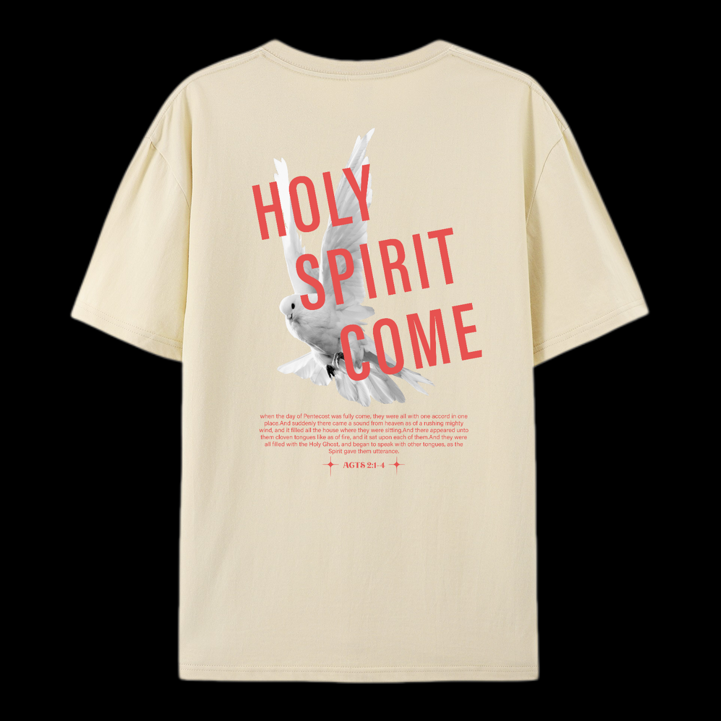 Holy Spirit Come Cotton T-Shirt