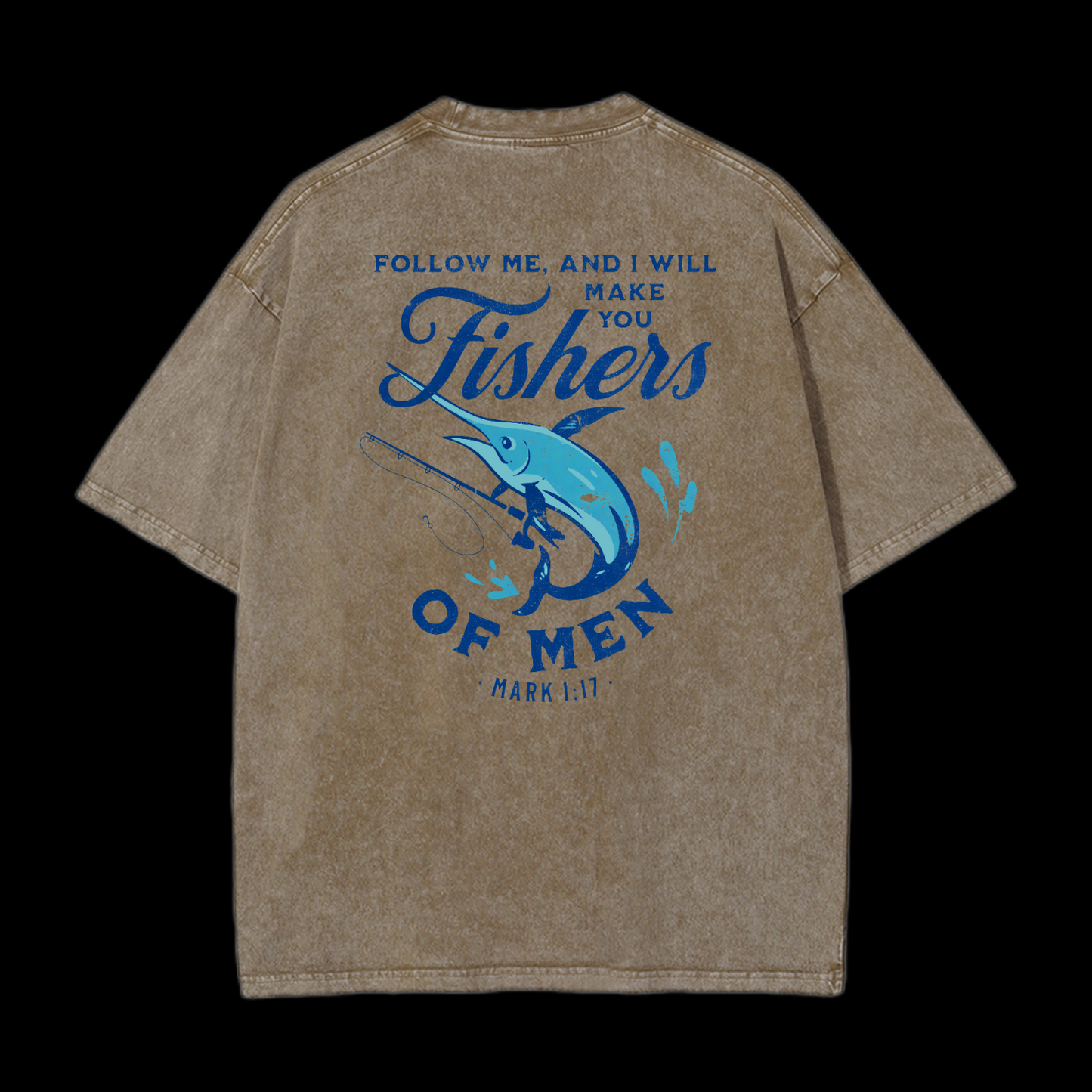 Fishers Of Men Washed T-Shirt