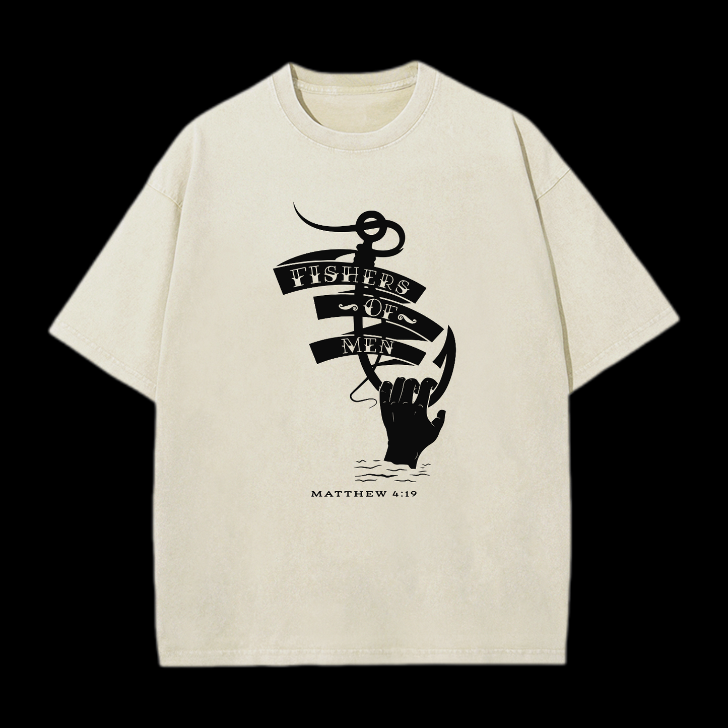 Fishers Of Men Washed T-Shirt