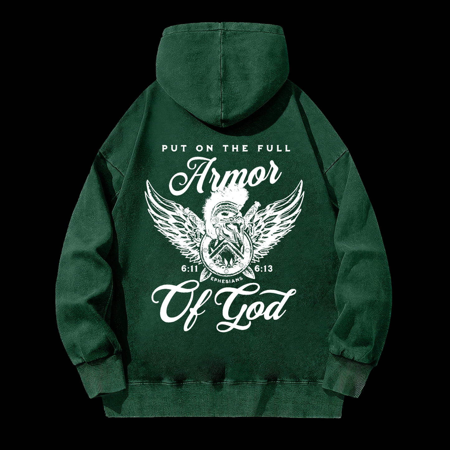 Armor Of God Washed Hoodie